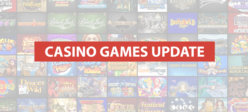 HTML5 casino games release & update