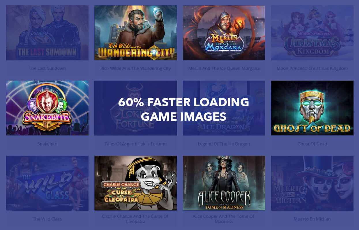 faster casino game thumbnail images