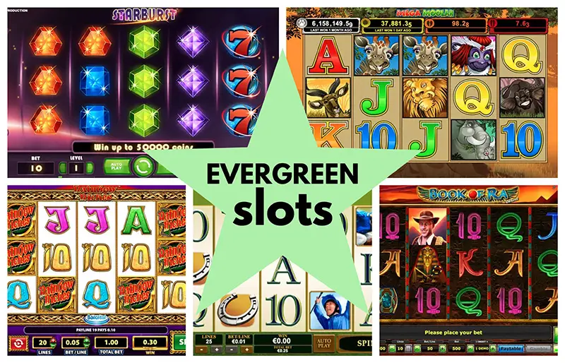 Top evergreen slots demo games