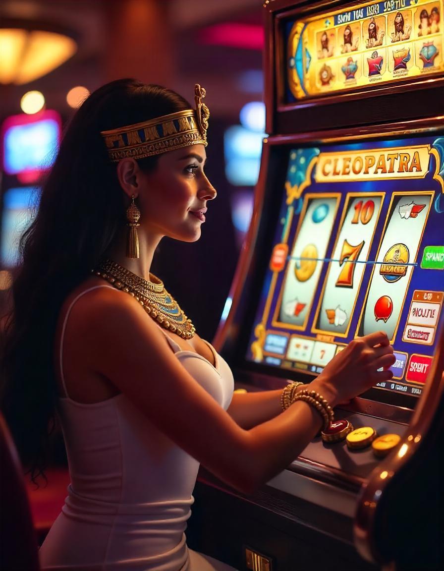 Cleopatra classic slot with new design features updated